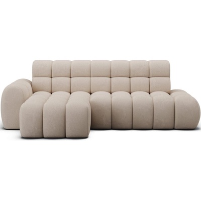 Eltap Бежов разтегателен ъглов диван (ляв ъгъл) Ceedro - ELTAP (CO-CEE-LT-18CAL)