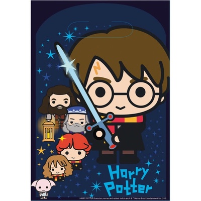 Amscan Taška Harry Potter plastová 8 ks