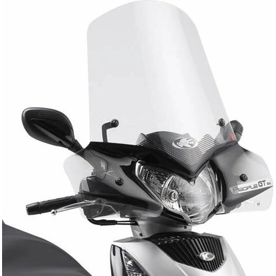KAPPA plexi KYMCO PEOPLE GTI 125/200/300 10-20 53 X 72 průhledné - potřebné upevnění A443AK