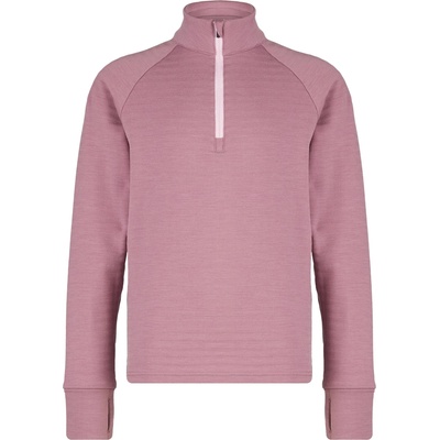 Stoic Детски вълнен пуловер Stoic Kid's MerinoFleece260 FlenSt. Half Zip Merino jumper - Dark Orchid - размер 152 (EU) (704-5539-0215)
