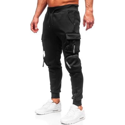 Bolf pánské jogger teplákové kapsáčé HSS118 Černé