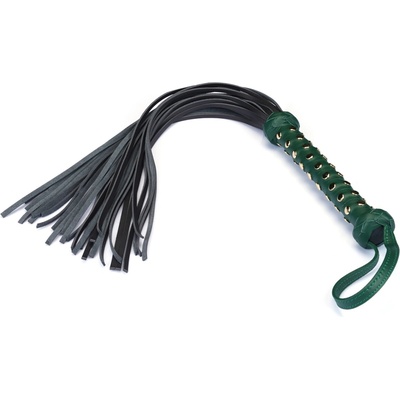 Pejcz Mossy Chic Leather Heavy Flogger Liebe Seele