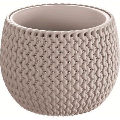 Prosperplast Na záhradu SPLOFY Bowl kvetináč 14,4cm, mocca DKSP150