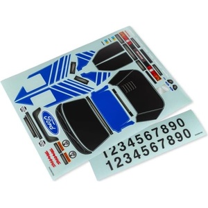 Traxxas стикери Ford RS200