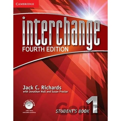 Interchange Fourth Edition 1: Student´s Book with Self-study DVD-Rom and Online Workbook - Jack C. Richards
