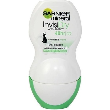 Garnier Mineral Invisi Dry antiperspirant roll-on 48h (Anti White Marks) 50 ml