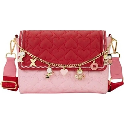 Crossbody kabelka Loungefly Peanuts XO Charm PNTB0027