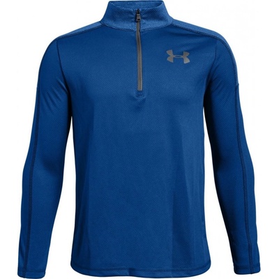 Under Armour Tech Block 1 4 Zip mikina Modrá