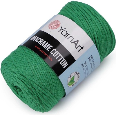Pletací příze Macrame Cotton 250 g Varianta: 55 (759) zelená pastelová, Balení: 1 ks 44265/89686/249282