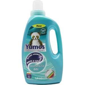 Unilever White&Color Гел за пране, 1, 5л, 30 пранета