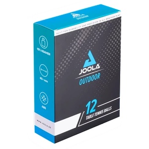 JOOLA Топчета за пинг-понг за игра на открито (12 бр. ) joola outdoor 40+