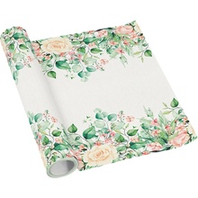 Airlaid Středový pás Flower Moments 455673 40cmx24m