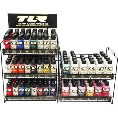 TLR Team Losi Racing MAXI sada silikonových olejů duální stojan TLR74100