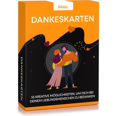 Spielehelden Благодарствени картички за двойки Игра на карти 55 творчески, романтични идеи (NALARA-02) (NALARA-02)