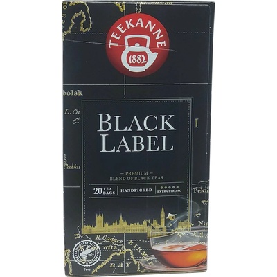 TEEKANNE Black Label čierny čaj 20 vrecúšok 40 g