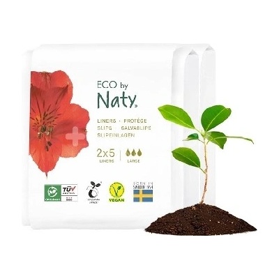 Naty ECO Slipové vložky Super Cestovné balenie 10 ks