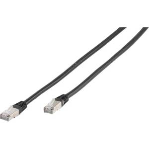 Vivanco Кабел Vivanco - 45315 CAT6, RJ45/RJ45, 1m, черен (45315)