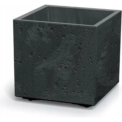 Prosperplast Květináč Sierra Beton Effect DSI300E černý beton