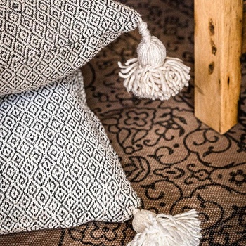 My Soul Depot Възглавница Мароко с пискюли 001 (ber058)