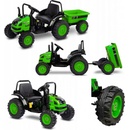 Toyz Elektrický traktor Hector zelená
