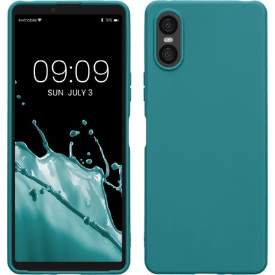 kwmobile kryt na mobil Sony Xperia 10 VI matná petrolejová