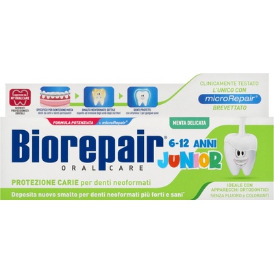 Biorepair Junior Mint pre deti od 6 do 12 rokov 75 ml