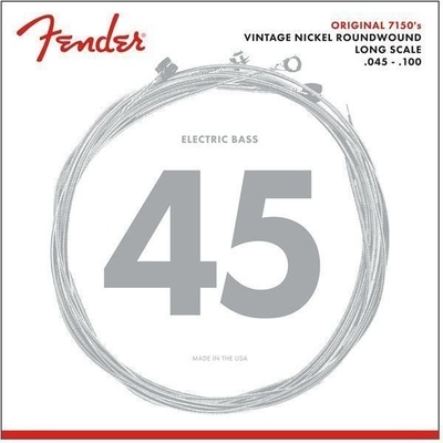 Fender 7150 Pure Nickel Bass Strings 40-100
