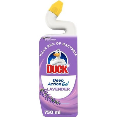 Duck Deep Action Gel čistiaci a dezinfekčný prípravok na WC misu Lavender 750 ml