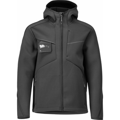 Mascot International 22086 CUSTOMIZED softshellová bunda s kapucňou čierna