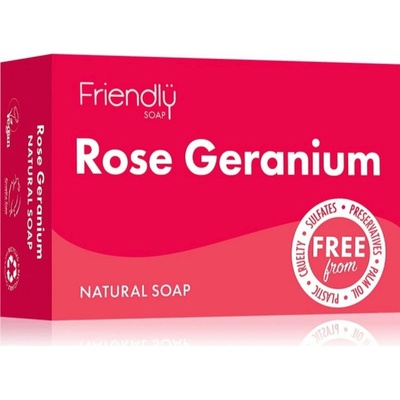 Friendly Soap prírodné mydlo pelargónie 95 g