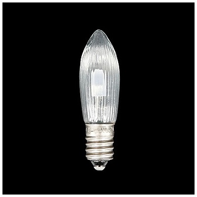 filament LQ LED 14-55V 0,1W E10 C13 vánoční bílá 3000K
