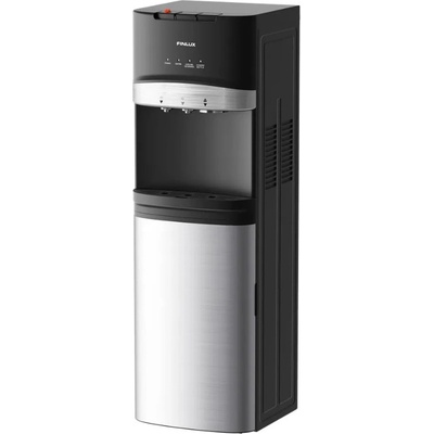 Finlux Диспенсър за вода с ледогенератор Finlux FWD-2602IM, 520W, 12-95°C, Охлаждане 4 л/ч, Затопляне 5 л/ч, Компресорен, Черен/сребрист (z168676)