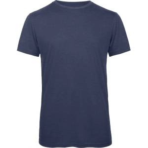 B&C Collection B&C TRIBLEND MEN / Мъжка тениска с къс ръкав - тъмен деним меланж XXXL (01TM55c0813)