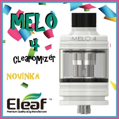 Eleaf MELO 4 clearomizér Bílá 2ml