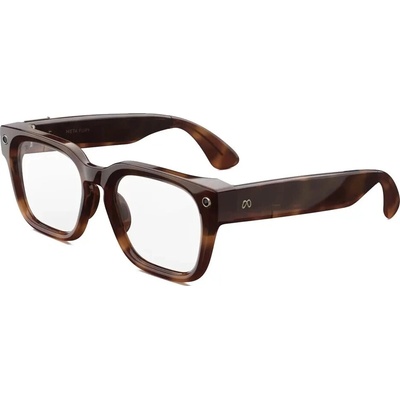 Meta Fury Smart Glasses - Mahogany, Clear to Grey Transit