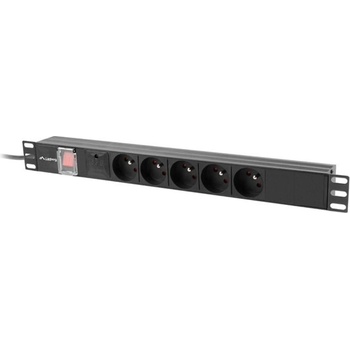 Lanberg 5 Plug 2 m (PDU-05E-0200-BK)
