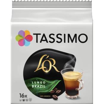 L'OR Tassimo L'OR Café Lungo Бразилия капсули 16 бр