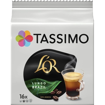 L'OR Tassimo L'OR Café Lungo Бразилия капсули 16 бр