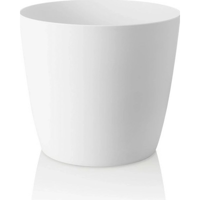 Gardenico Květináč Ella Twist´n´Roll bílý 28,5 x 26,5 cm