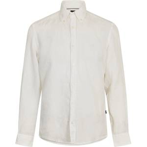 HUGO BOSS Риза с къс ръкав Boss Mens BOSS BLACK Liam Short Sleeve Buttoned Shirt - White 100