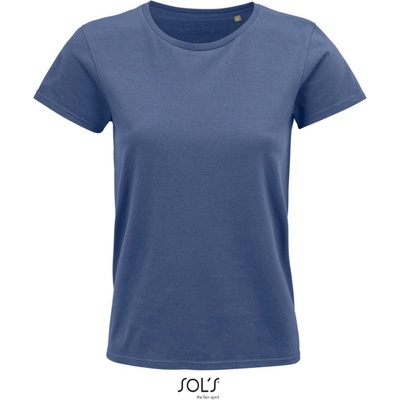 SOL's Collection Tričko Crusader Women z bio bavlny krátký rukáv dámské Denim