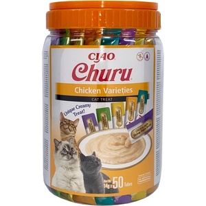 Inaba Foods Churu Diet за котки - микс с пилешко 50x14 г