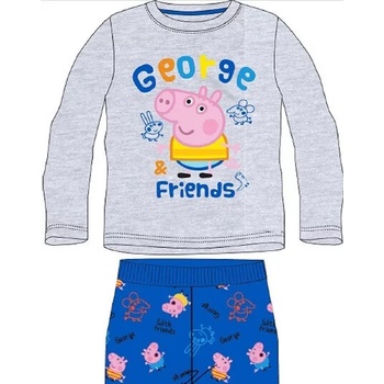 Chlapecké pyžamo George Pig šedá