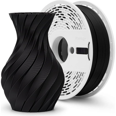 Fiberlogy Matte PLA Black - 1, 75 mm / 850 g (MPLA-BLACK-175-085)