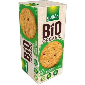 Gullón BIO Digestive sušenky s ovsem a ovocem 270 g