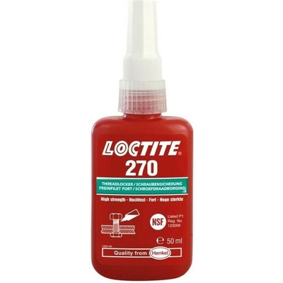 Lepidlo do závitů, vysokopevnostní, 50 ml - Loctite 270