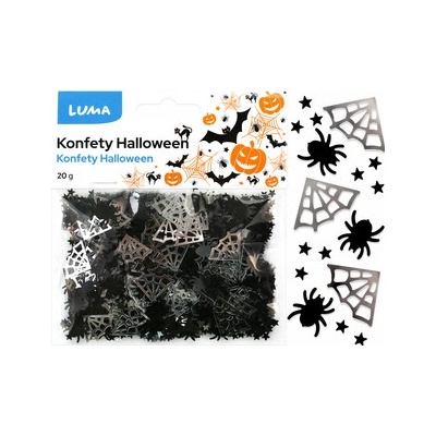 Konfety HALLOWEEN pavouk a pavučina 20g Luma