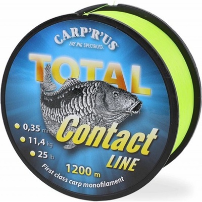 Carp´R´Us Total Contact Line Yellow 1200m 0,3mm 9,1kg – Zbozi.Blesk.cz