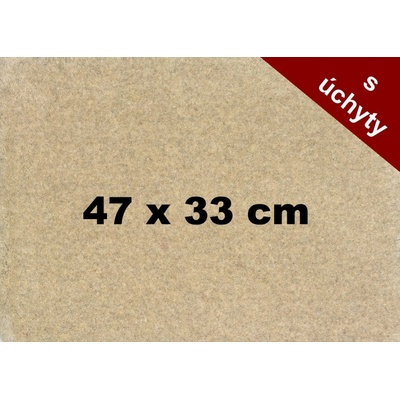 MDF doska na puzzle 47x33 cm s úchytmi