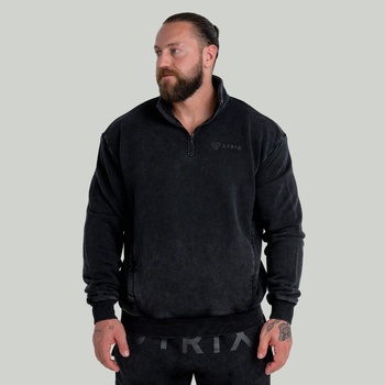 GymBeam STRIX Суичър Washed Black XXL